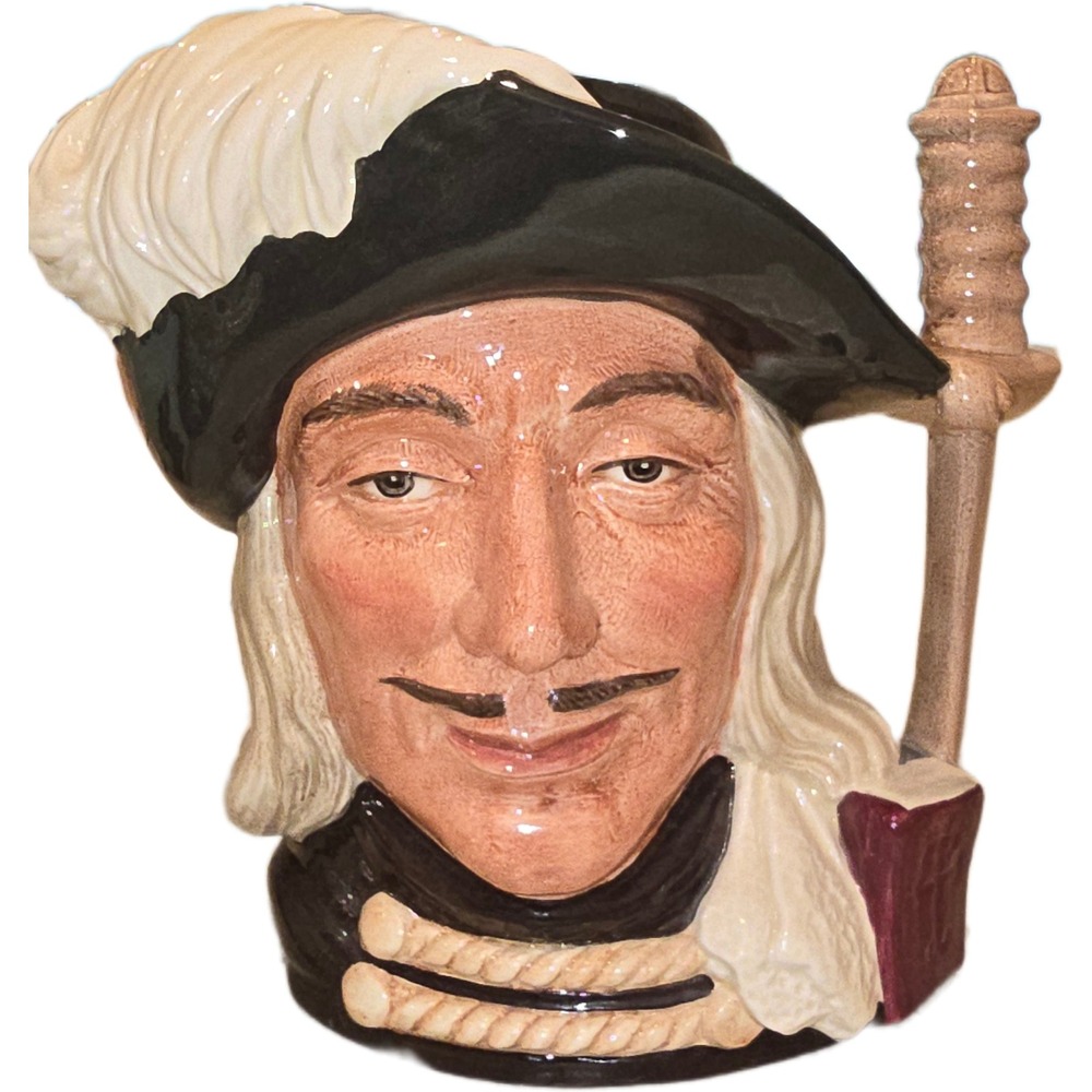 Royal Doulton Aramis Character Jug D6441‎ Large Three Musketeers 1955 England